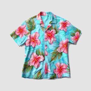 Tropical Leaf Printed Shirt
